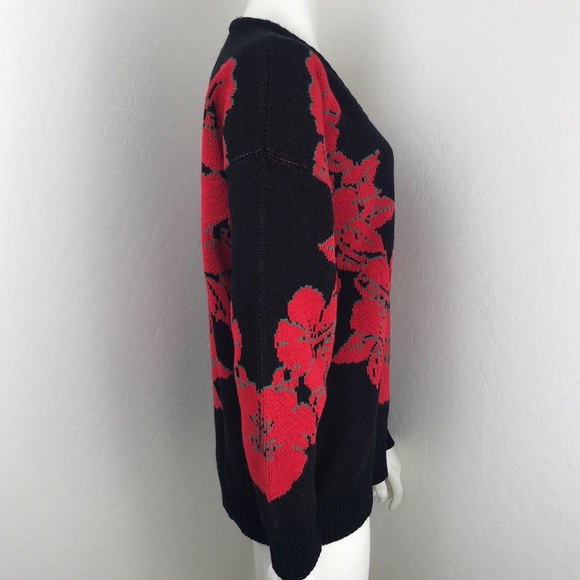 Vintage Threadneedle Street Poinsettia Sweater - Picture 3 of 6